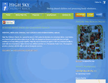 Tablet Screenshot of highsky.org